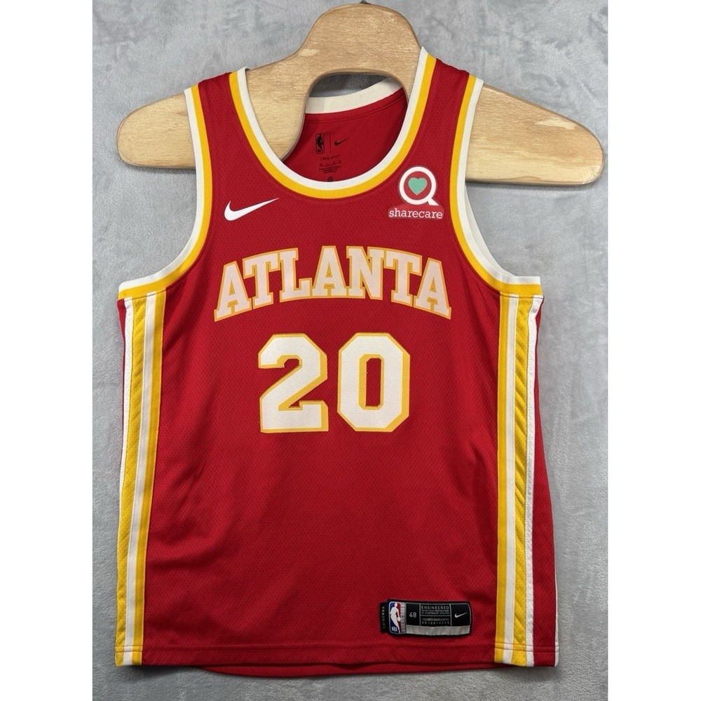Nike Atlanta Hawks John Collins #20 Red Swingman Jersey NBA Men's Size 48 Large